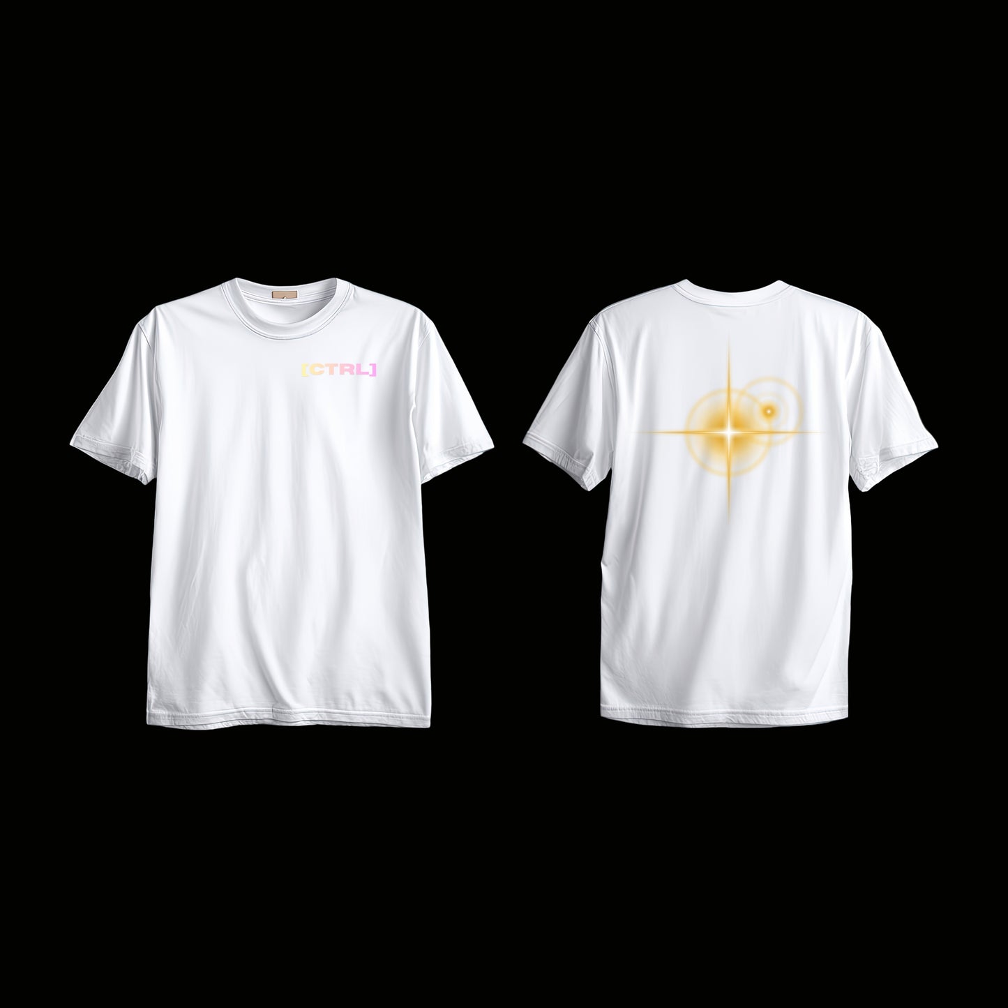 THE NORTH STAR [CTRL] WHITE TEE