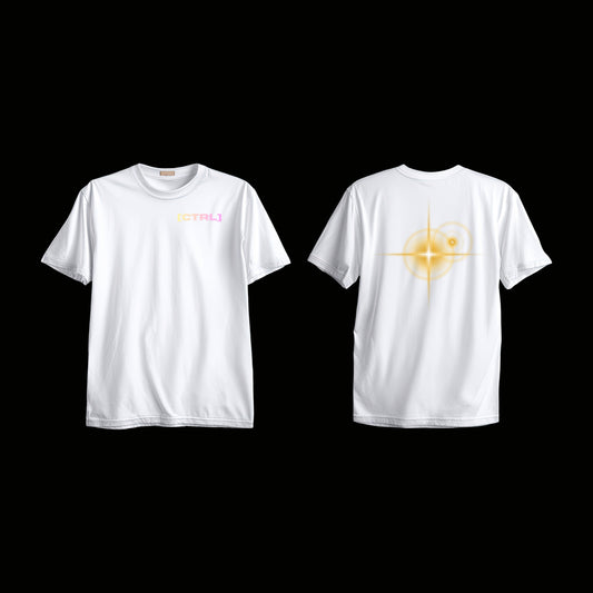 THE NORTH STAR [CTRL] WHITE TEE